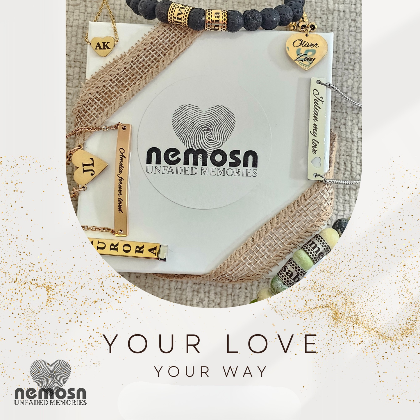 LunaWing™ – Embossed Butterfly Medallion Charm Pendant in Gold & Silver