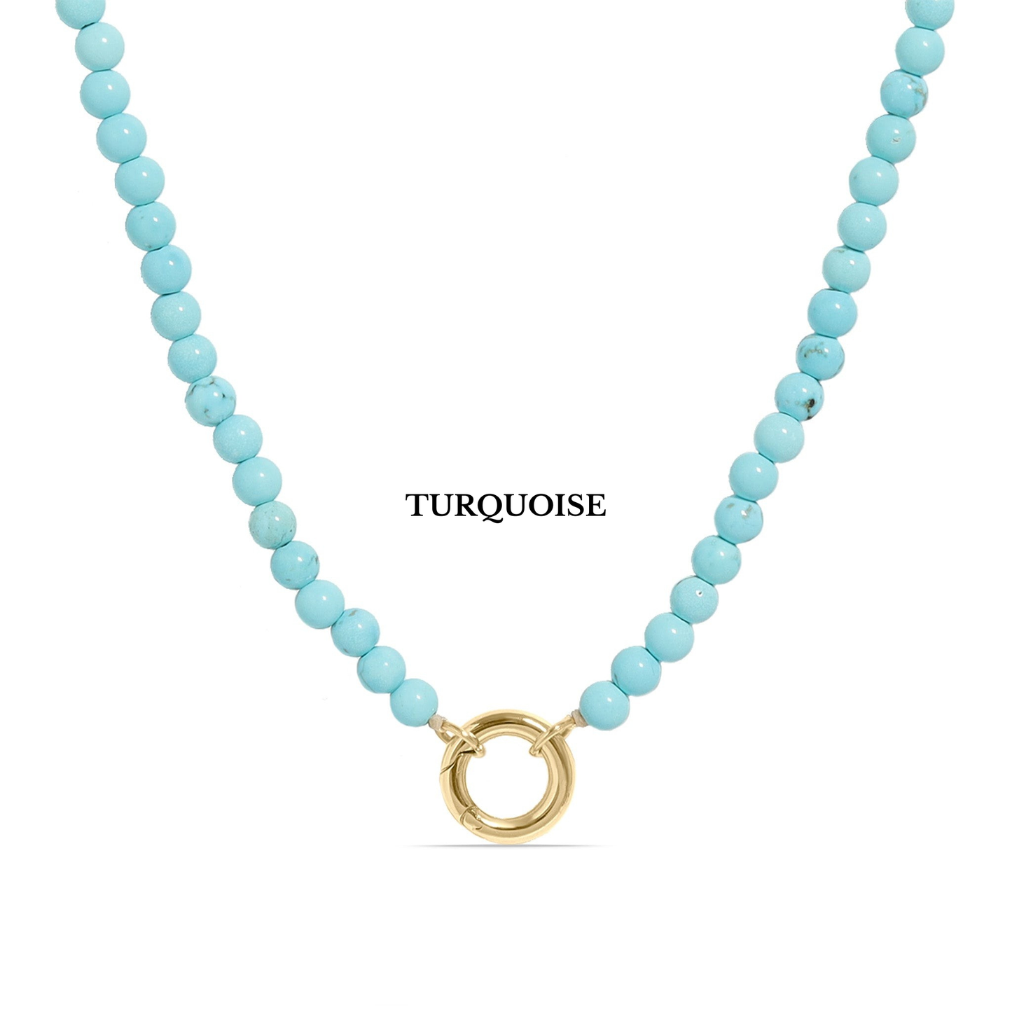 TerraGem™ Natural Gemstone Beaded Necklace – Howlite, Sodalite, Picture Jasper, Amazonite & Turquoise | Nemosn™ Signature Earth Collection
