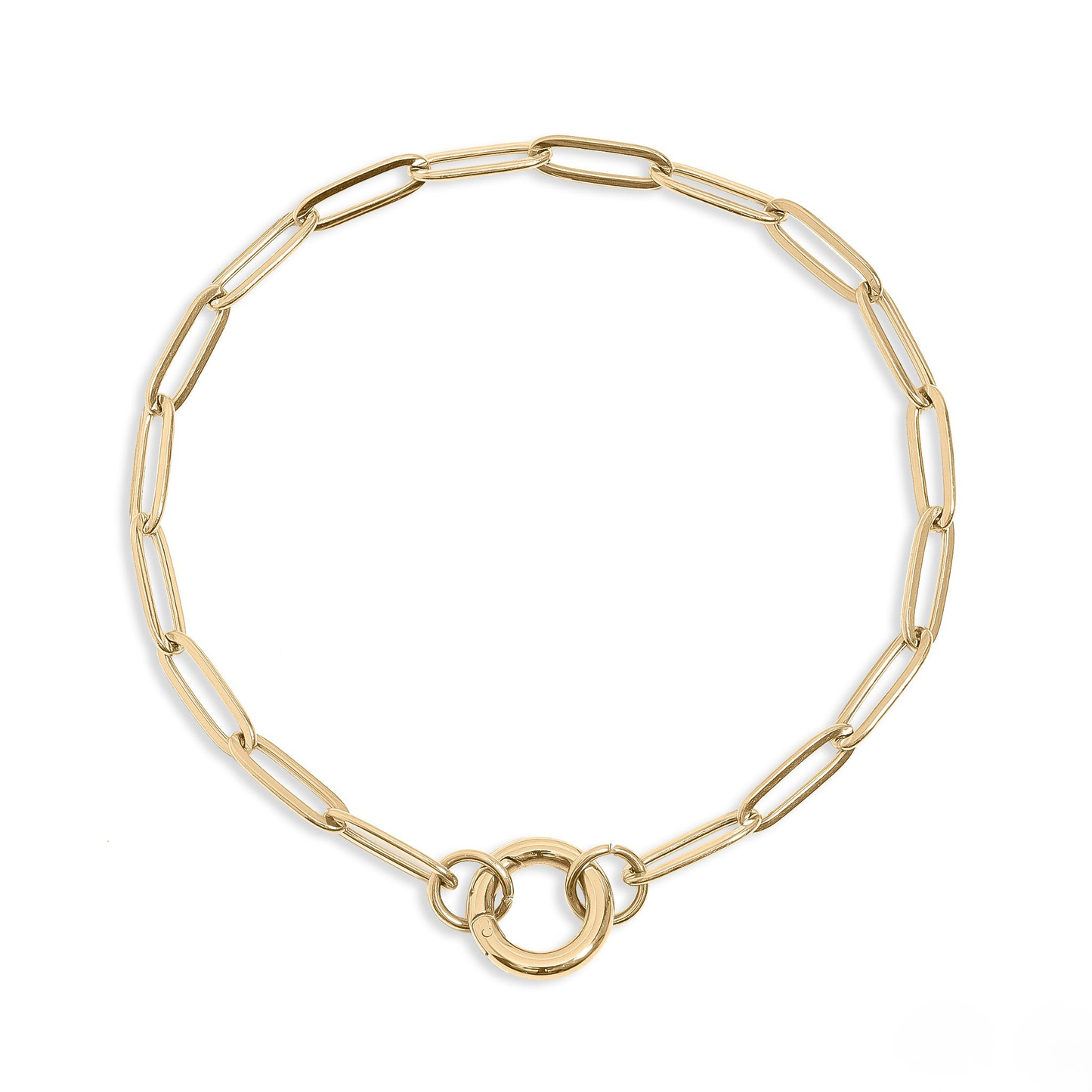 Linko™ Modern Paperclip Chain Bracelet – Minimal Chic Everyday Style (Gold & Silver Options)