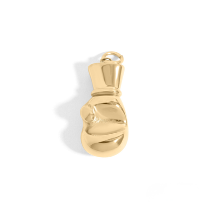 KnockOut™ – Boxing Glove Charm Pendant in Gold & Silver