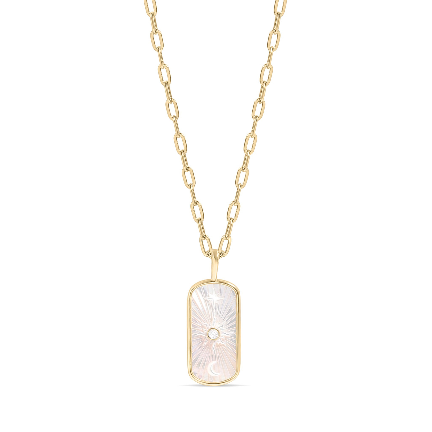 NovaCharm™ Celestial Pendant Necklace – Star & Moon, Sunburst, and Evil Eye Designs in 18K Gold | Nemosn™ Radiance Collection