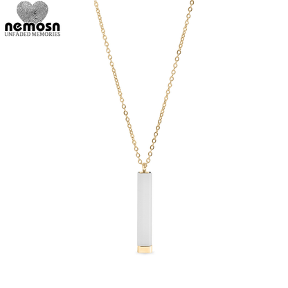 GoldenWhisper™ – Hidden Message Engravable Necklace