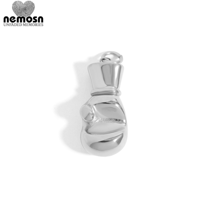 KnockOut™ – Boxing Glove Charm Pendant in Gold & Silver