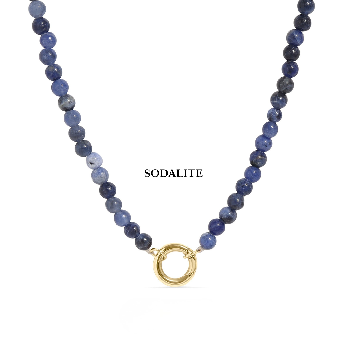 TerraGem™ Natural Gemstone Beaded Necklace – Howlite, Sodalite, Picture Jasper, Amazonite & Turquoise | Nemosn™ Signature Earth Collection