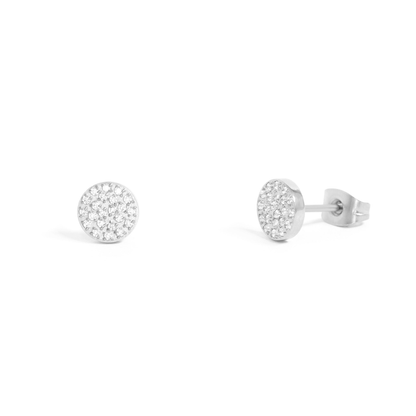 GlintDot™ Crystal Stud Earrings – 18K Gold & Silver Plated Dainty Sparkle Jewelry for Women | Nemosn™ Everyday Elegance Collection