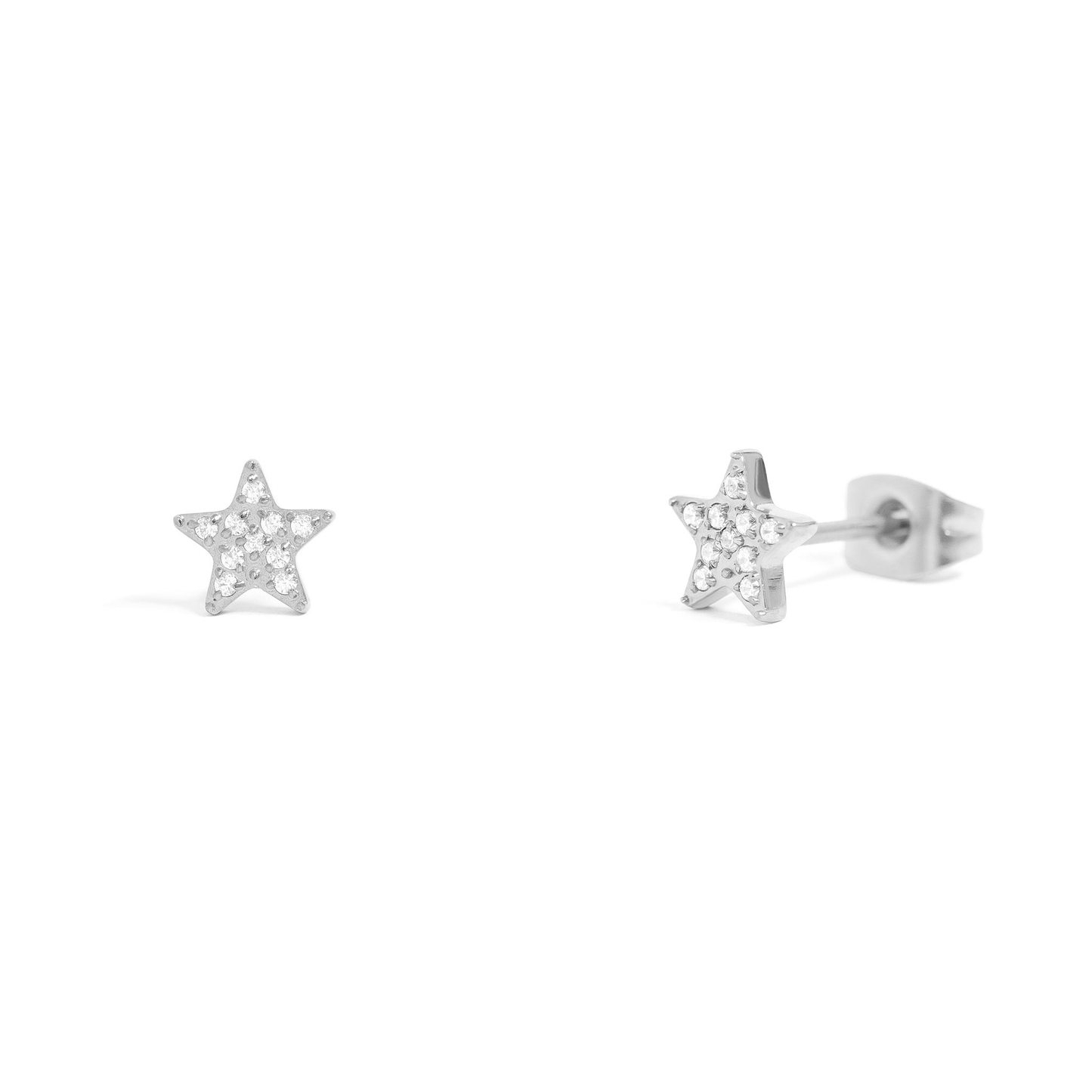 StarGleam™ Crystal Star Stud Earrings – 18K Gold & Silver Plated Dainty Sparkle Jewelry for Women | Nemosn™ Celestial-Inspired Collection