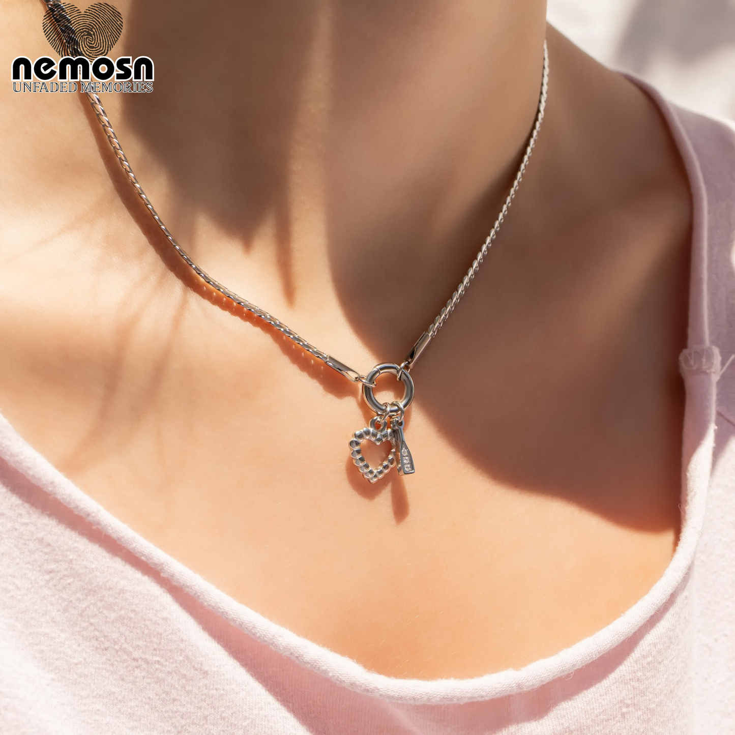 BubblyCharm™ – Champagne Bottle Pendant in Gold & Silver | Sparkling Celebration Charm by Nemosn