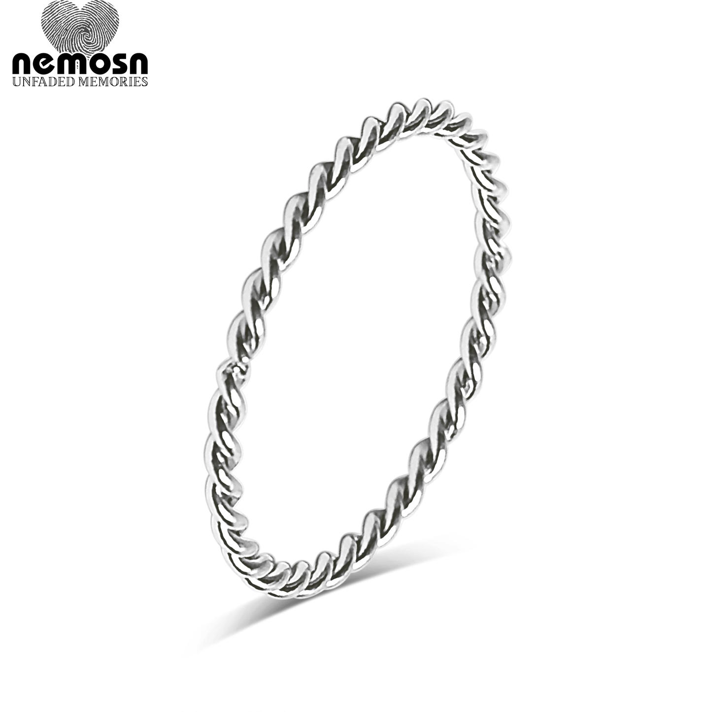 TwineLuxe™ — Minimalist Twisted Stackable Ring in Gold, Silver & Rose Gold