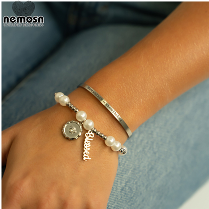 BeeLume™ – Honeybee Pendant in 18K Gold & Silver Finish