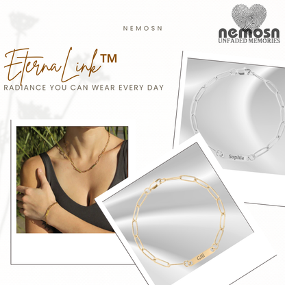 NameLink™ – Custom Engravable Bar Bracelet
