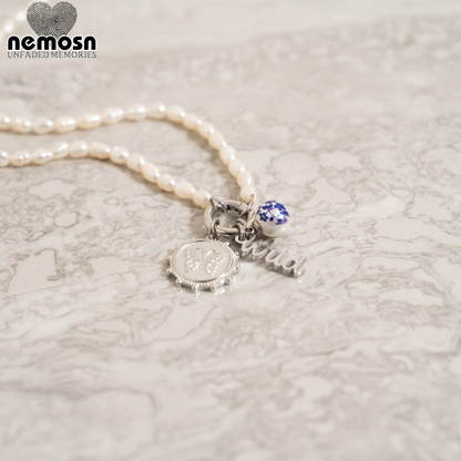LunaWing™ – Embossed Butterfly Medallion Charm Pendant in Gold & Silver