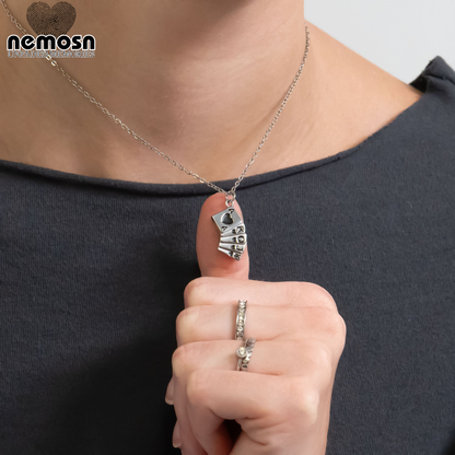 RoyalFlush™ – Lucky Poker Card Charm Pendant in Gold & Silver