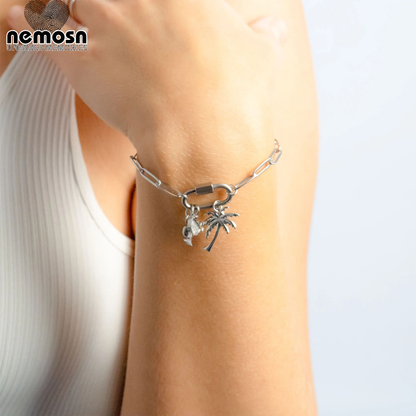 GleamTini™ – Crystal Cocktail Glass Pendant in Gold & Silver | Sparkling Party Charm by Nemosn