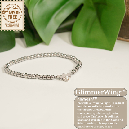 HoneyGleam™ Bee Charm Beaded Bracelet – Gold & Silver Dainty Bracelet | Everyday Wear Jewelry Gift for Her