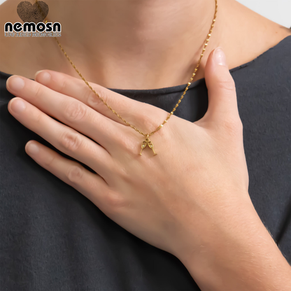 ToastLuxe™ – Champagne Glass Pendant in Gold & Silver | Celebration Charm for Bracelets & Necklaces by Nemosn