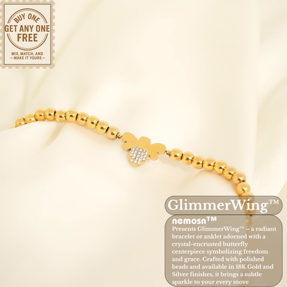 HoneyGleam™ Bee Charm Beaded Bracelet – Gold & Silver Dainty Bracelet | Everyday Wear Jewelry Gift for Her