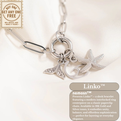 Linko™ Modern Paperclip Chain Bracelet – Minimal Chic Everyday Style (Gold & Silver Options)