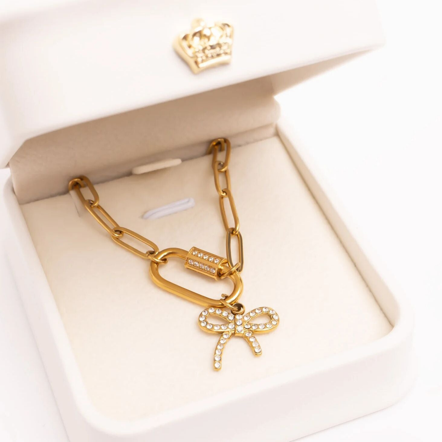 Modern statement chain necklace for women