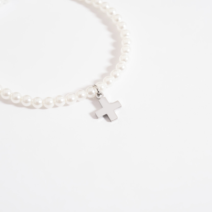 Matching faith bracelet set for mom and daughter